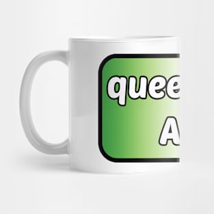 Queer as in... Aro - Aromantic Flag Mug